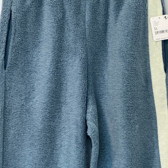 NWT Free People Blue Monday Fleece Sweatpants - Picture 10 of 16